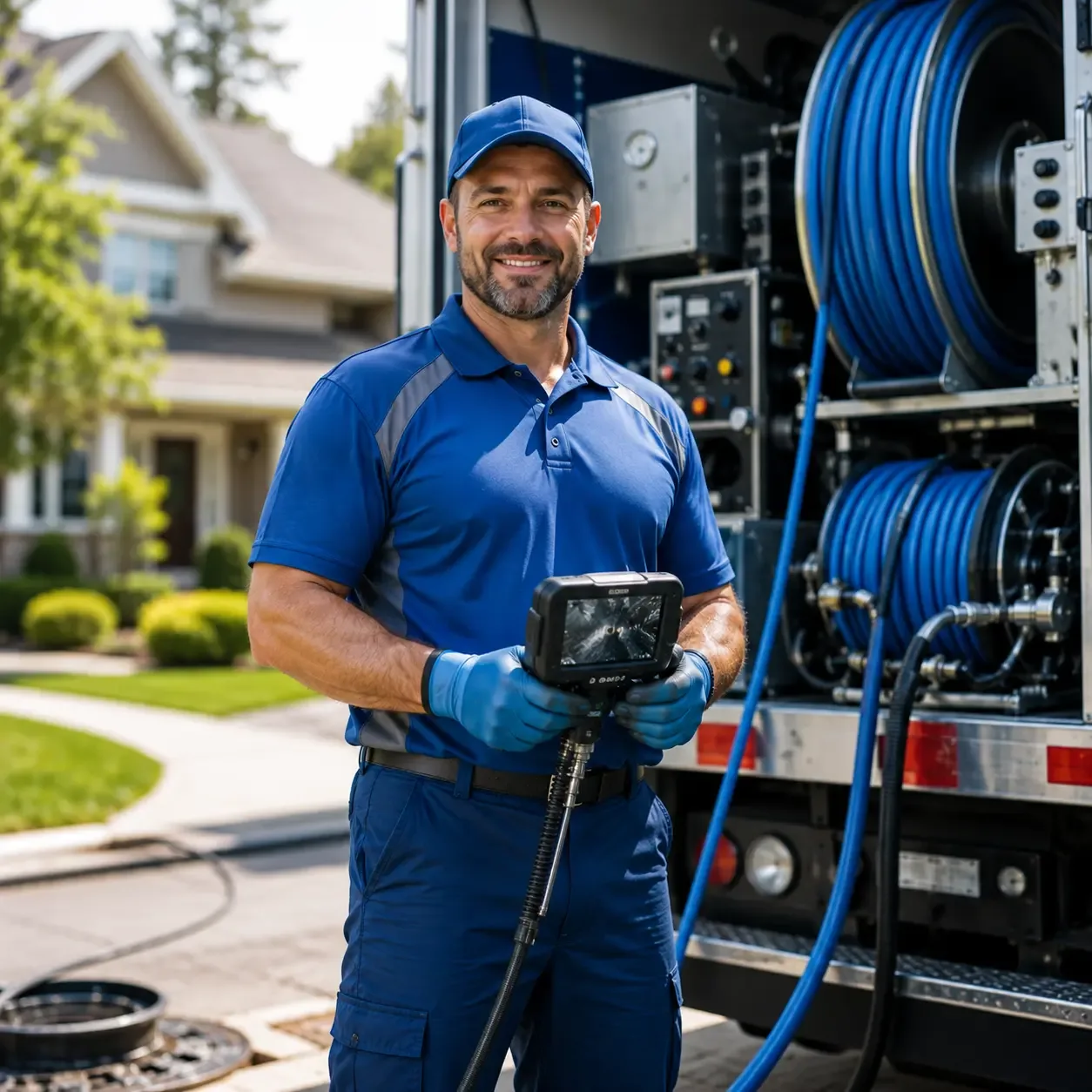 Local outdoor drain cleaning specialists in Manton, MI